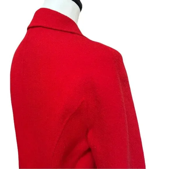 Carlisle Wool Blend Cardigan, Bright Red | sz. 8 | Vintage | EUC - Picture 13 of 13